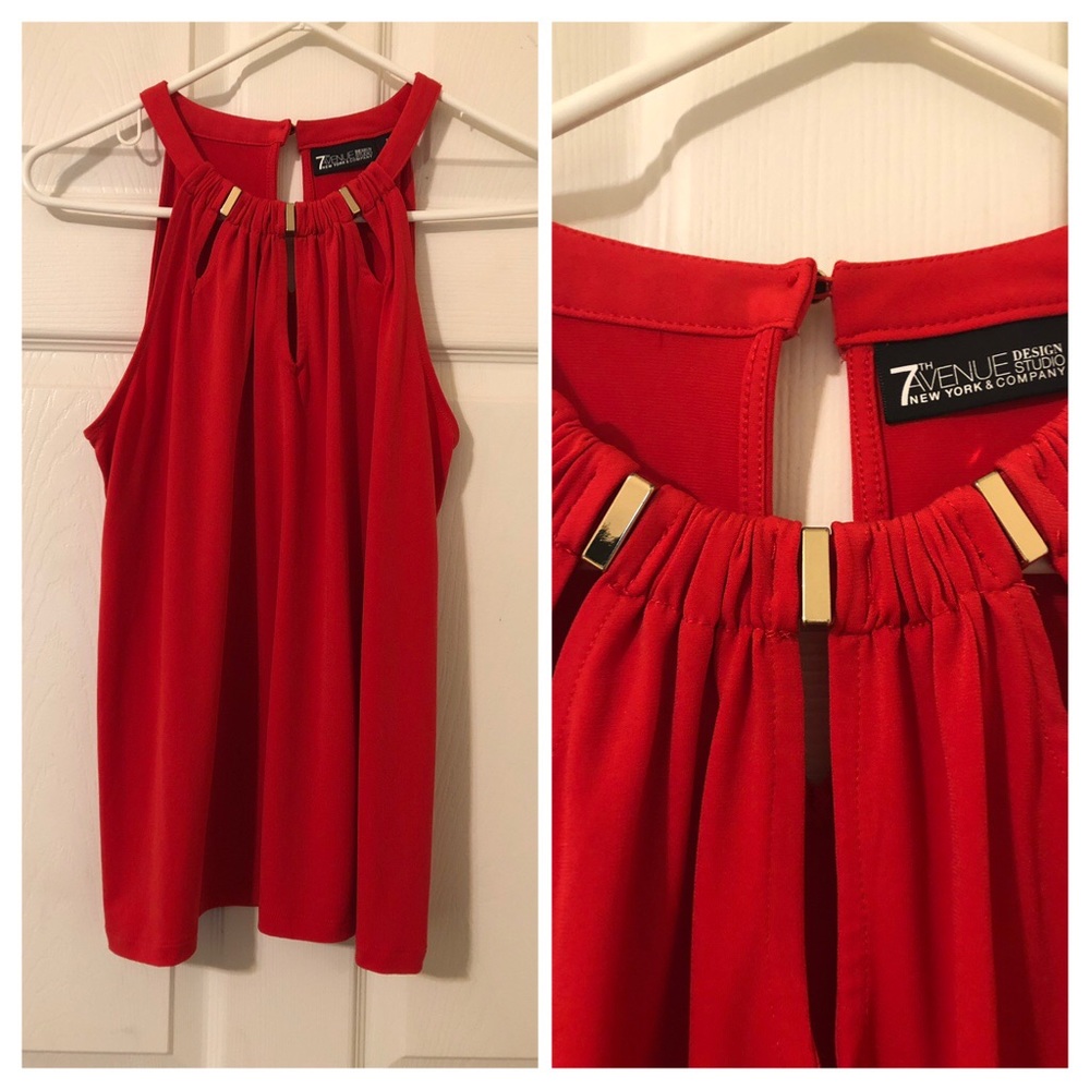 7th Avenue Hardware Accent Halter Top